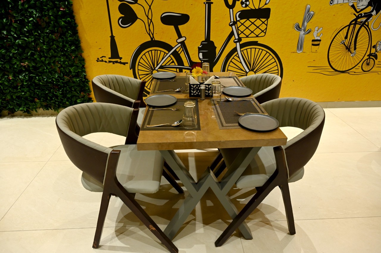 Dining table at The MB Resort